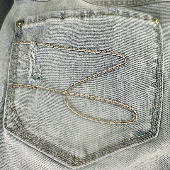 SEVEN7 TummyLess High Rise Skinny Jean Size 16 Amsterdam Wash Slimming Control - Picture 12 of 16